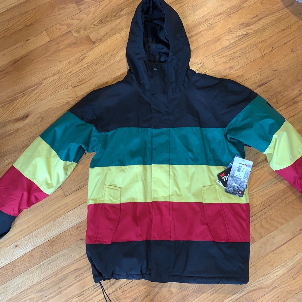 Quicksilver fracture insulated jacket NWT
